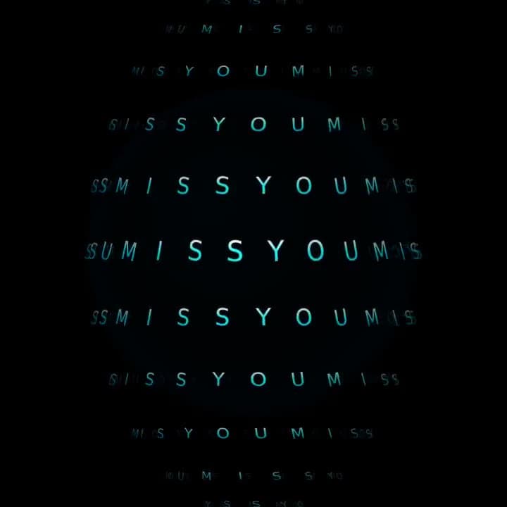 Hologram Text Sphere hologram fan template preview